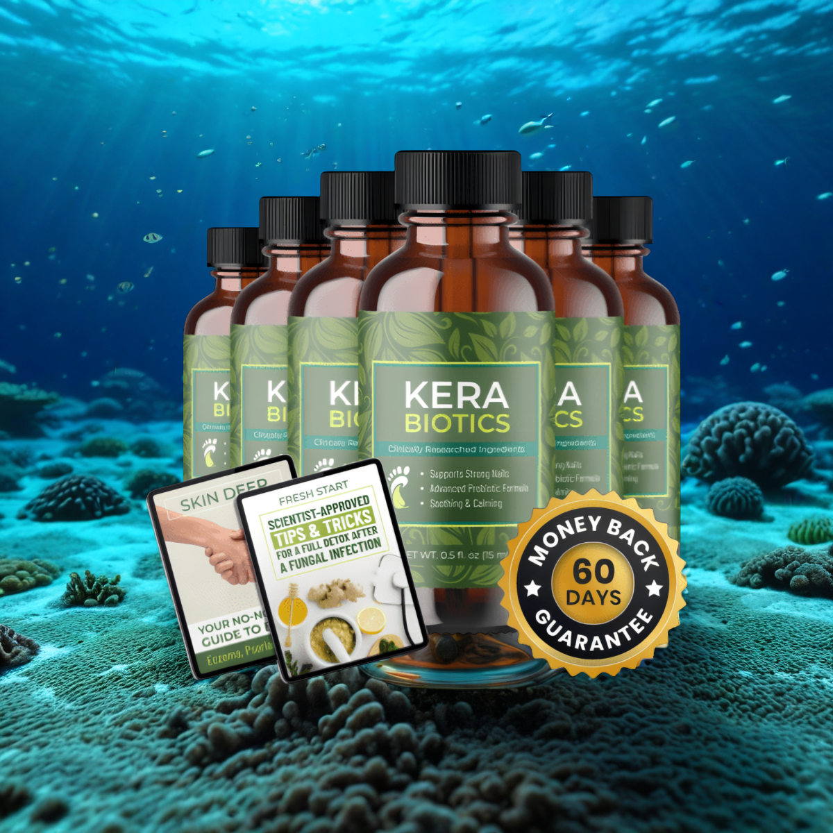 KeraBiotics - 6 Bottles